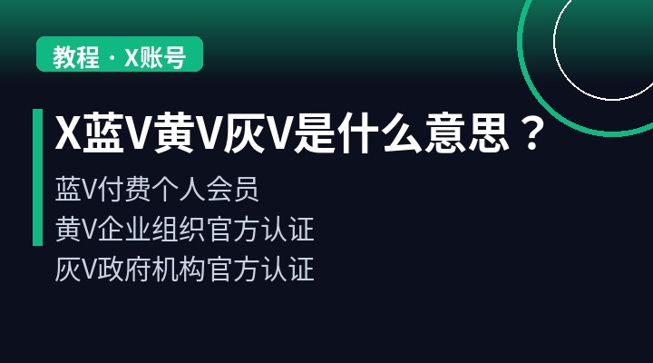 X Verified Badges